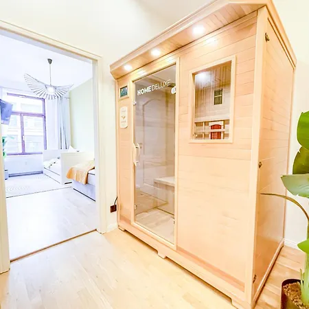 Apartment Im Zentrum Mit Infrarotkabine, Kostenfreier Tiefgarage, Kingsize Betten Und Balkon *